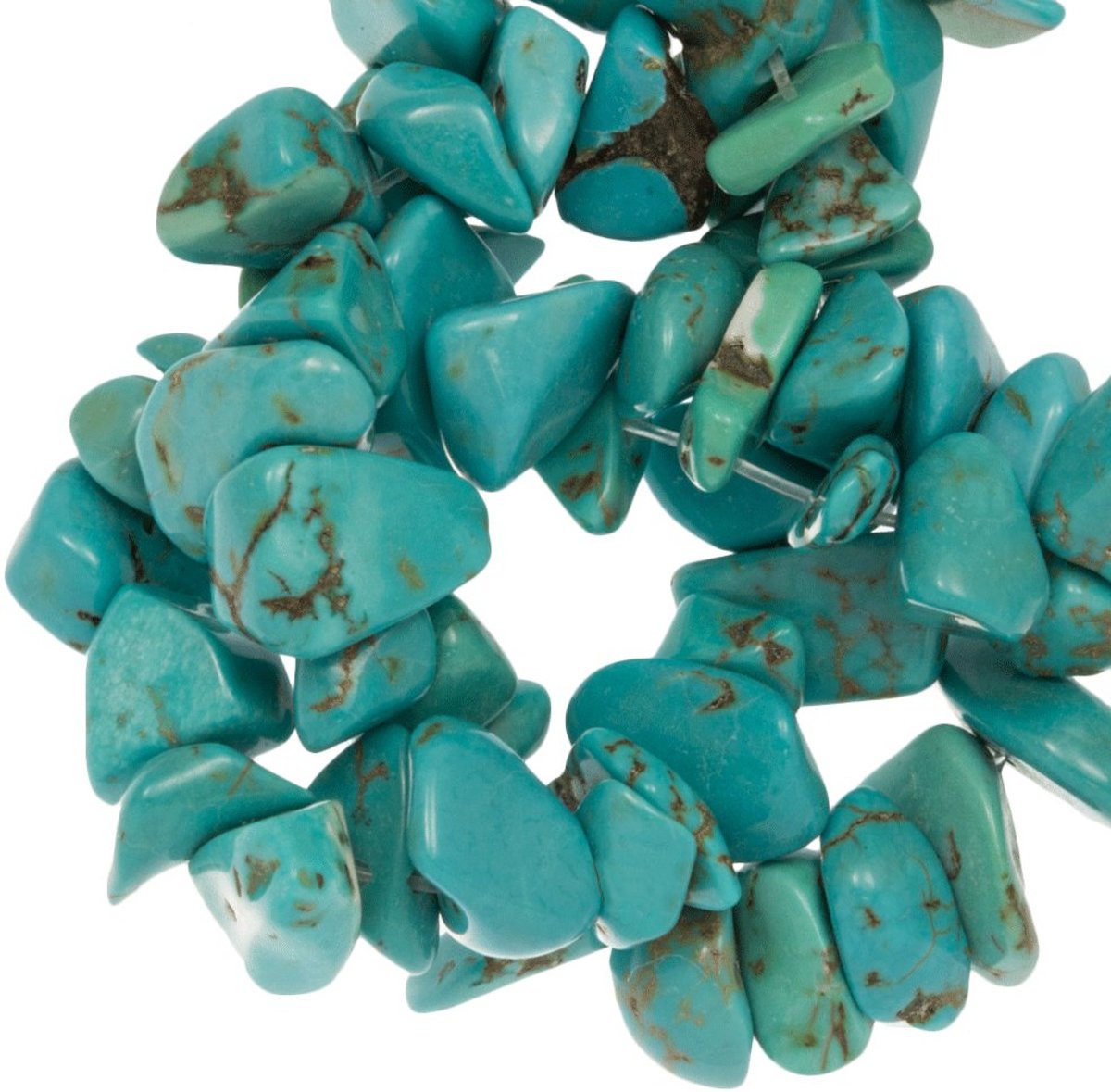 Natuursteen Chips Turquoise (3 - 5 mm) 250 stuks