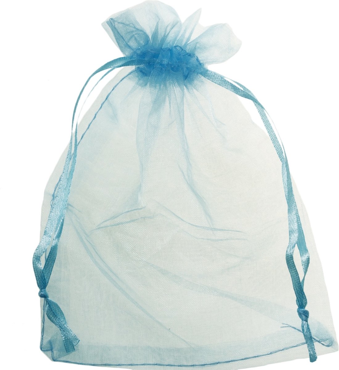 Organza Zakjes (7 x 9 cm) Sky Blue (25 Stuks)