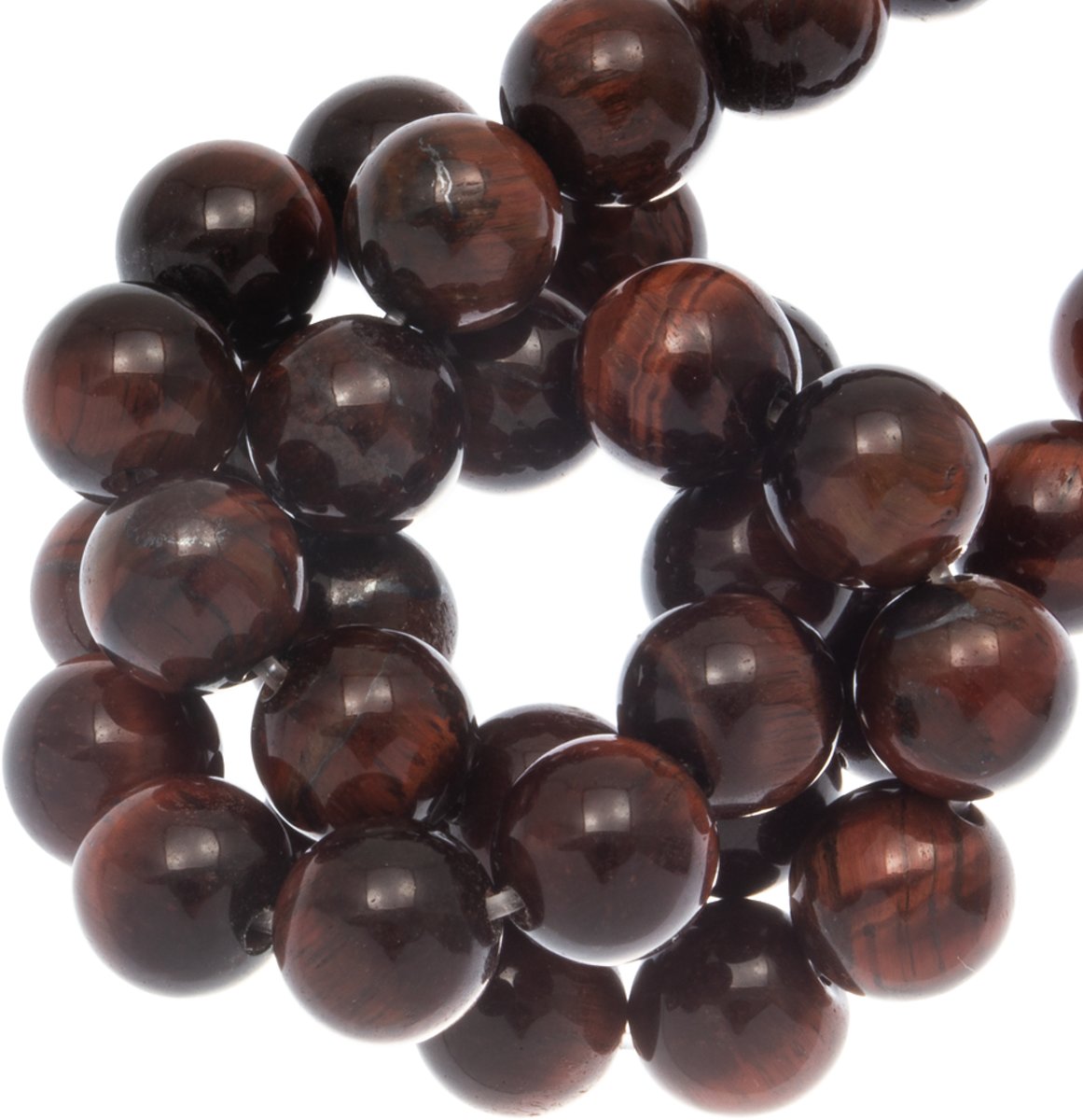 Red Tiger Eye Kralen (6 mm) 60 stuks