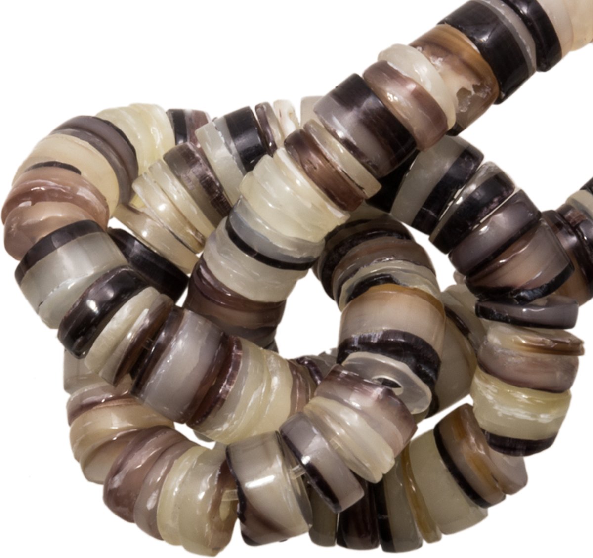 Schelp Kralen (4 - 5 mm) Hammer Shell (210 Stuks)