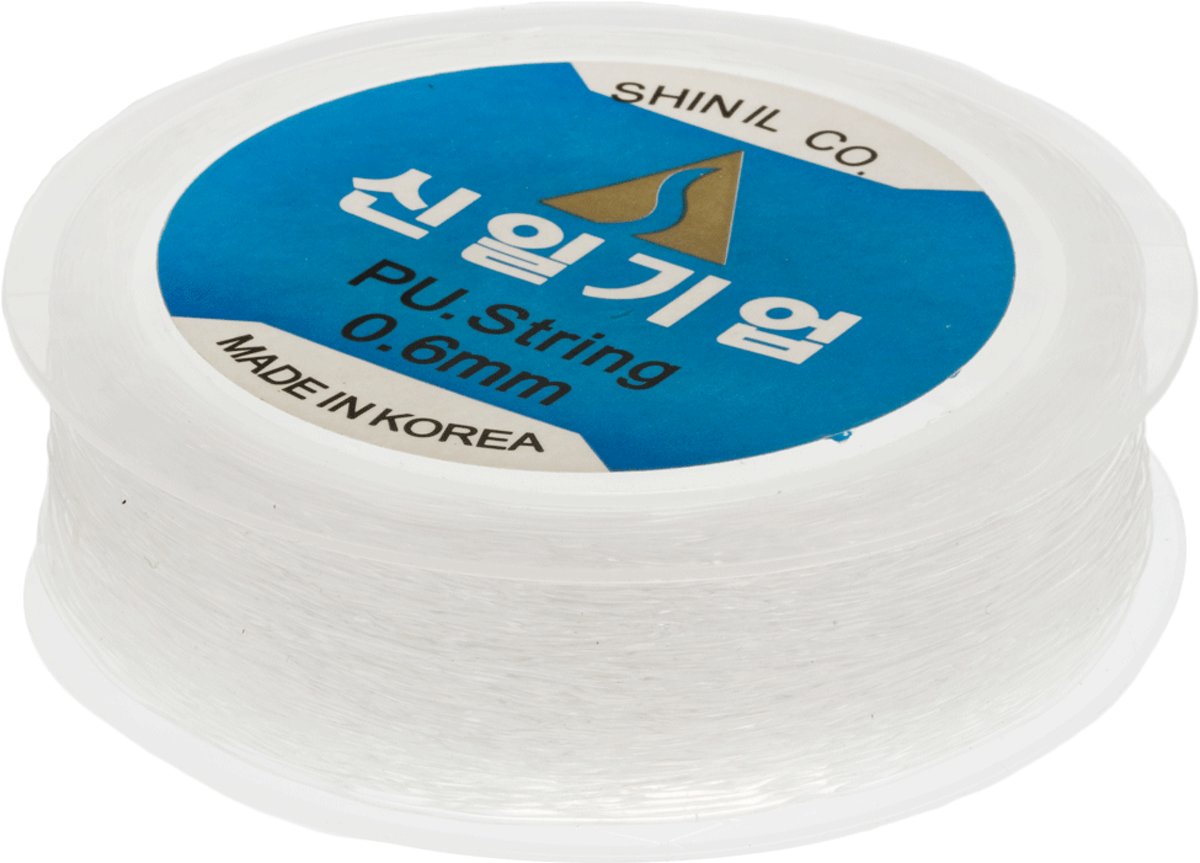 Top Kwaliteit Elastiek (0.6 mm) Transparant (80 Meter)