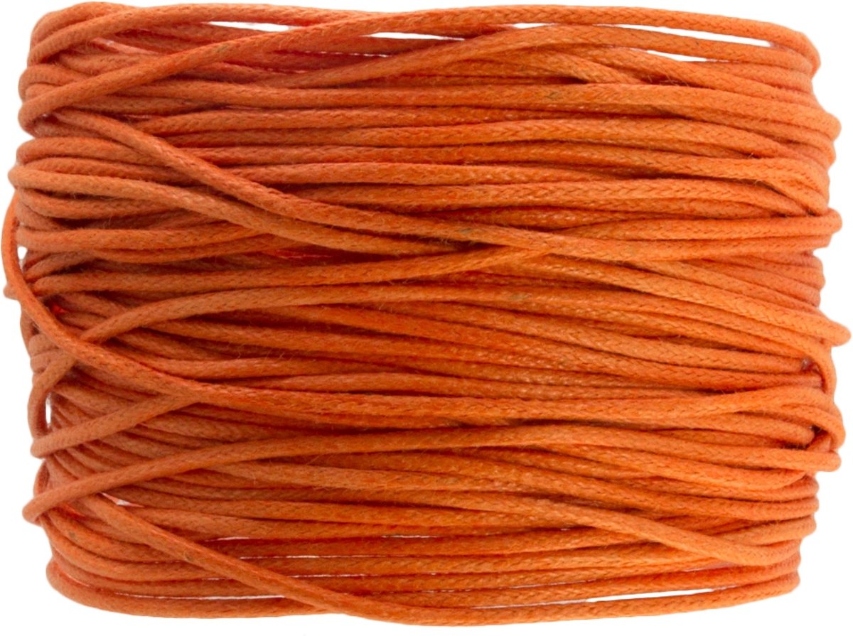 Waxkoord (0.5 mm) Canyon Clay (9,5 Meter)