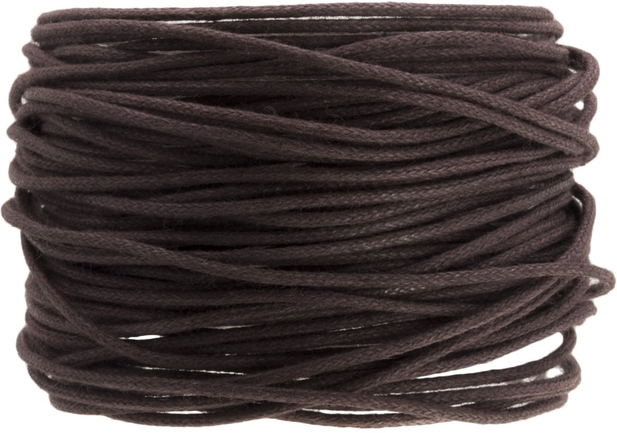 Waxkoord (0.5 mm) Major Brown (9,5 Meter)