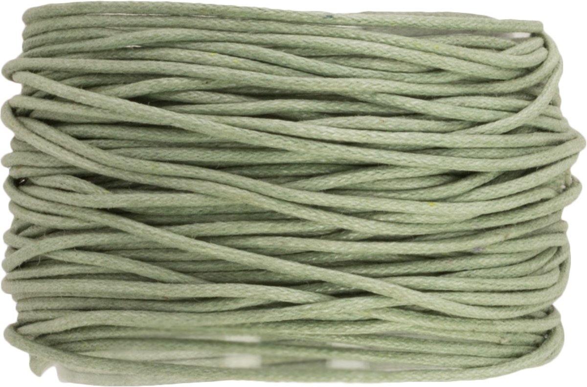 Waxkoord (0.5 mm) Puritan Gray (9,5 Meter)