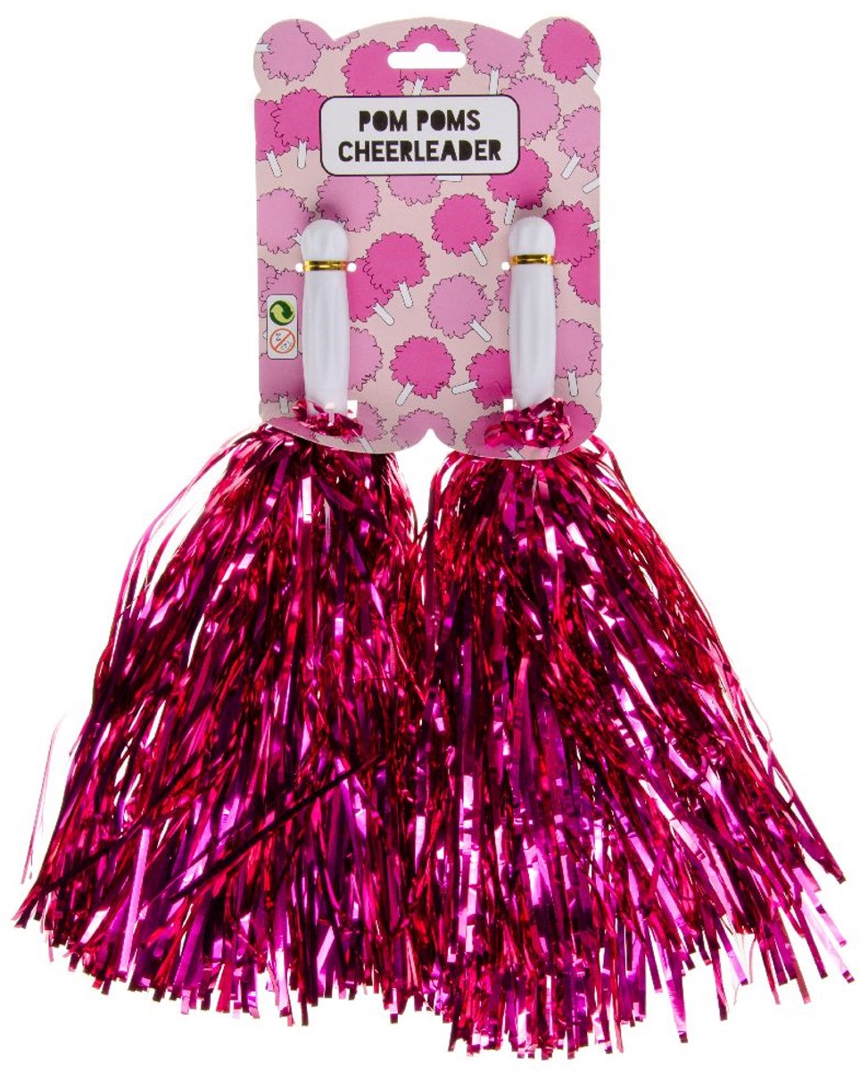   Pompons Roze - 12 stuks