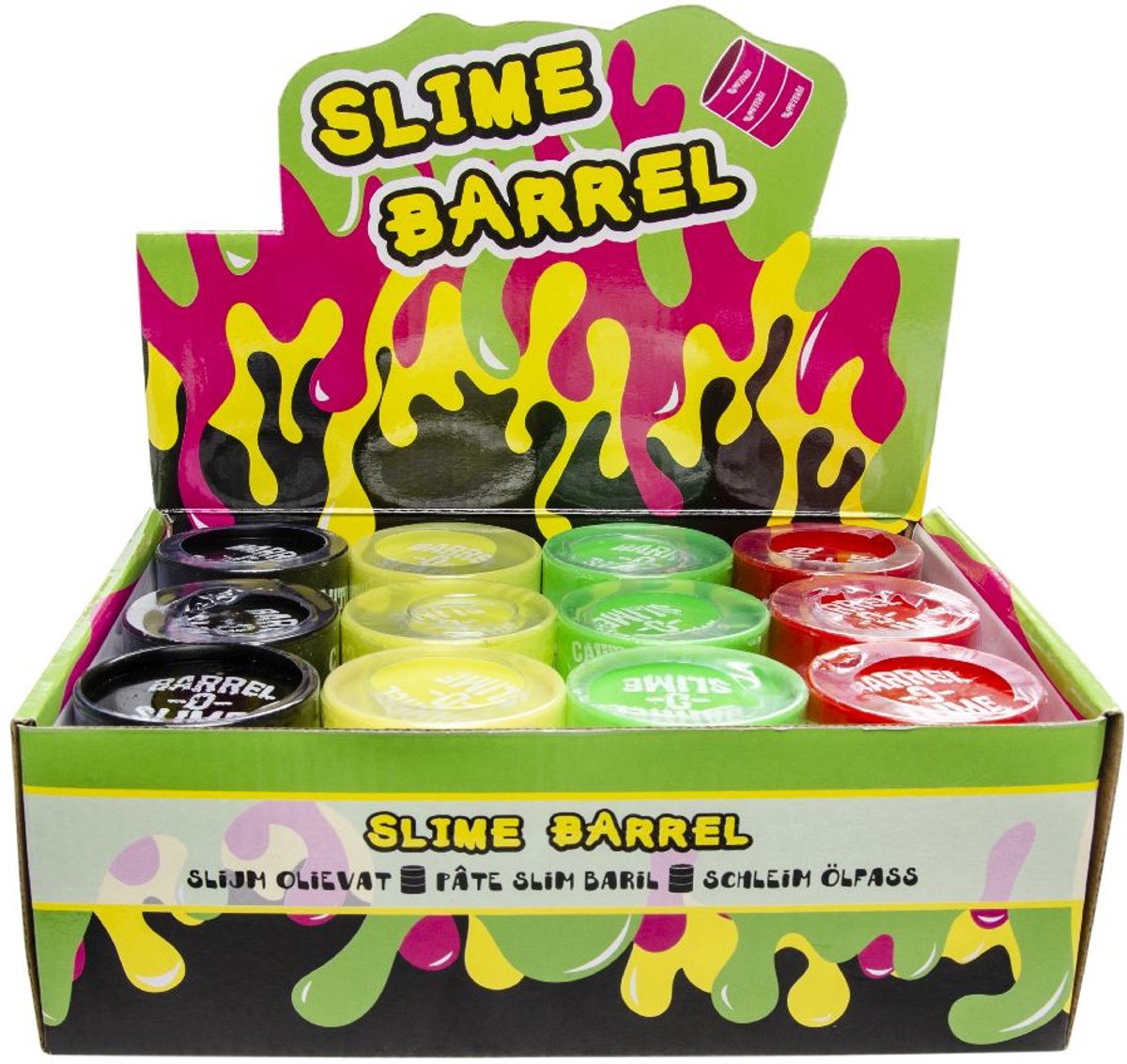   Slijm Olievat L - 12 stuks