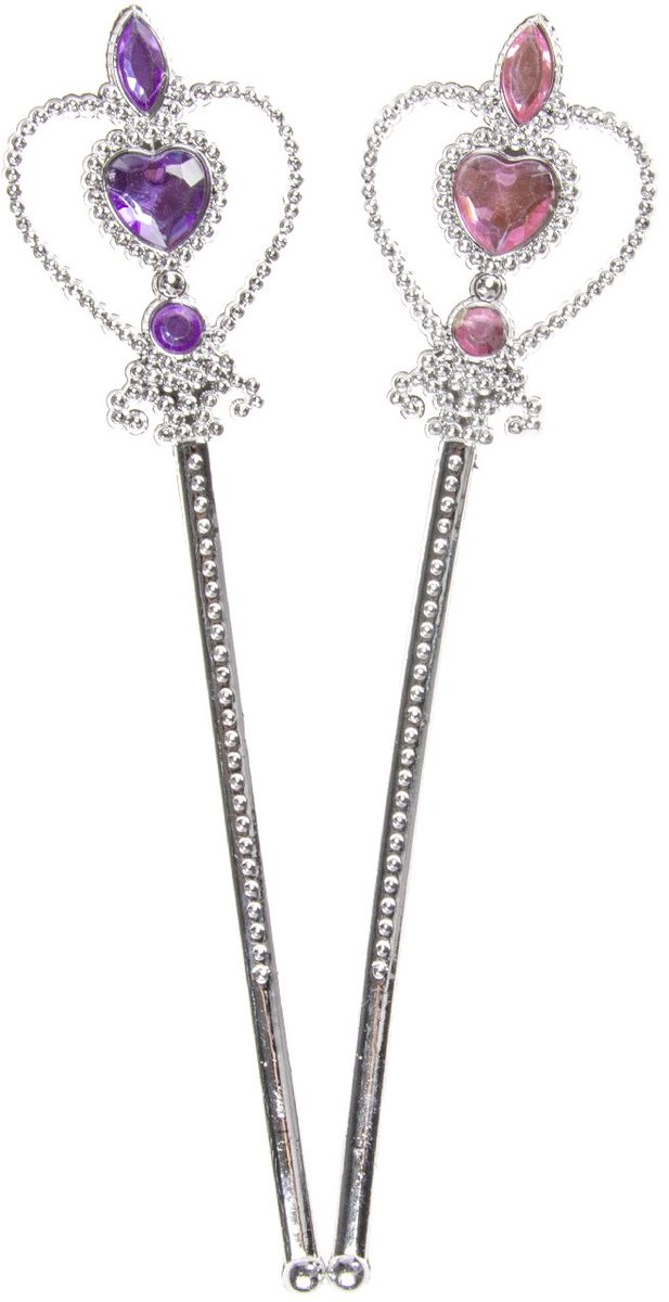   staf Paars-Blauw-Roze - 24 stuks