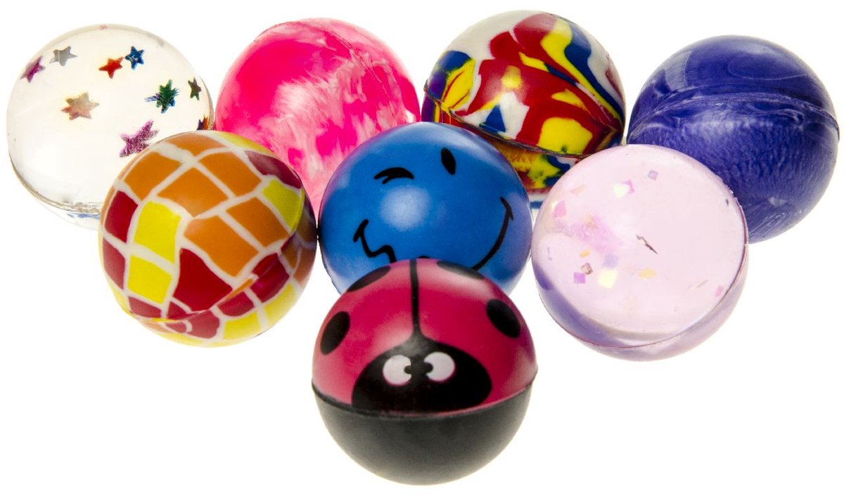   stuiterbal Mix 32Mm - 50 stuks