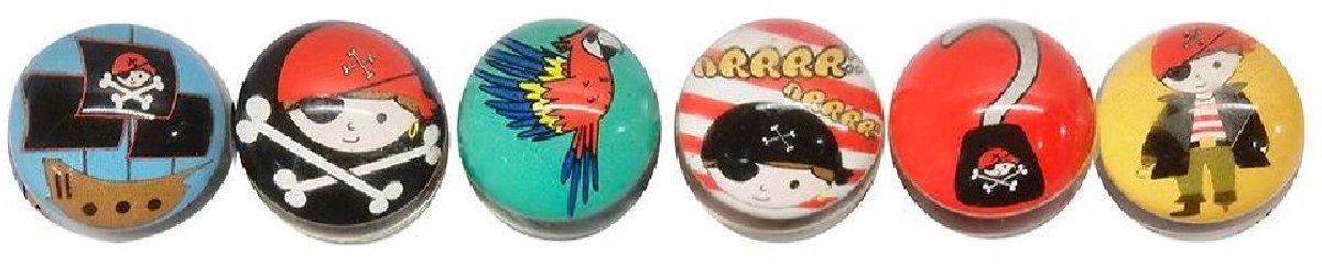   stuiterbal Piraat 32Mm - 50 stuks