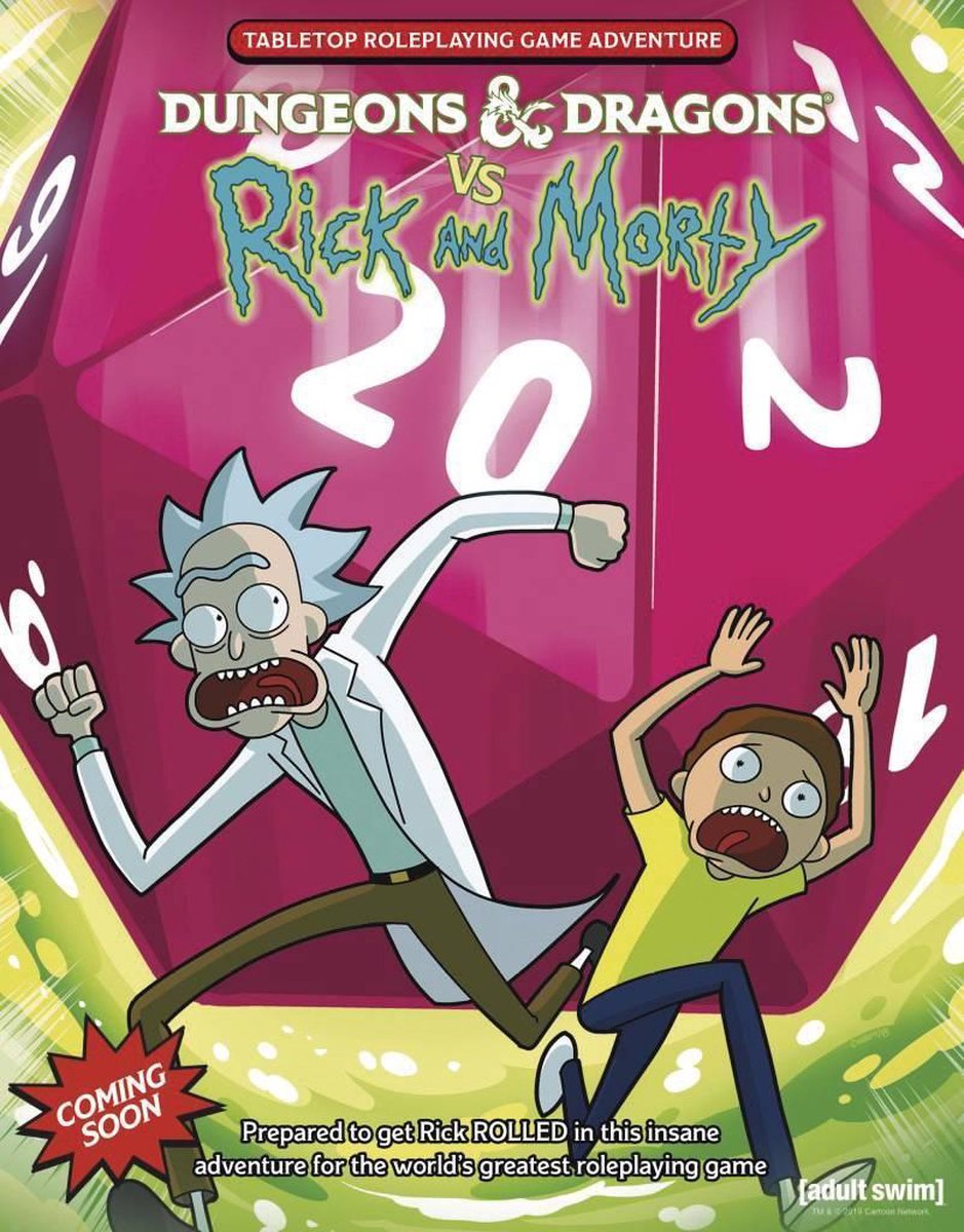 Dungeons & Dragons vs Rick and Morty