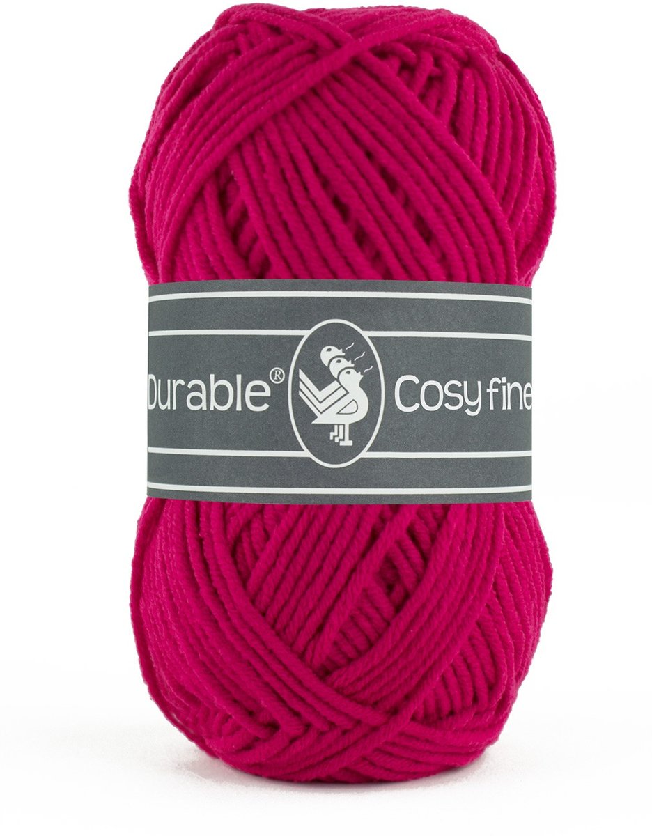 10 x Durable Cosy Fine Deep Fuchsia (238)