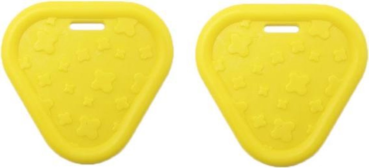 Durable Bijtring Triangel 645 Yellow