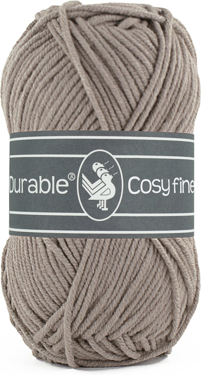 Durable Cosy Fine Warm taupe, 5 bollen