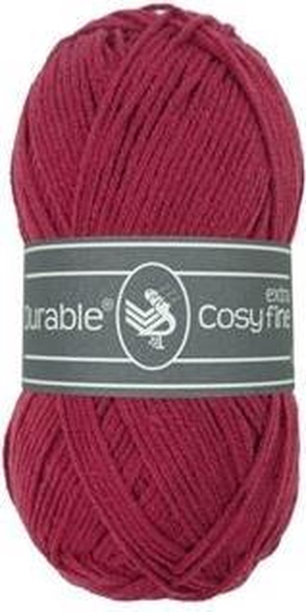 Durable Cosy extra fine Bordeaux 222