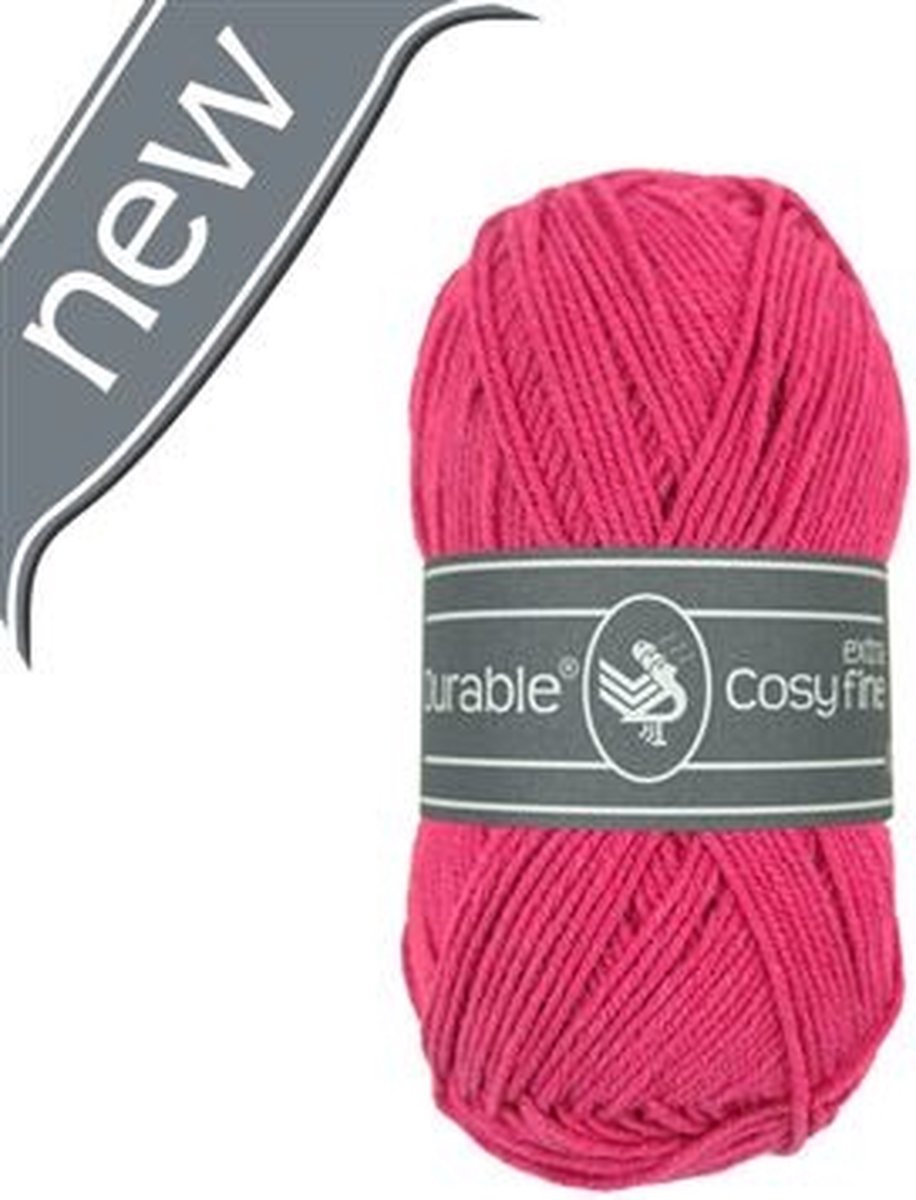 Durable Cosy extra fine Caramel 237 Fuchsia