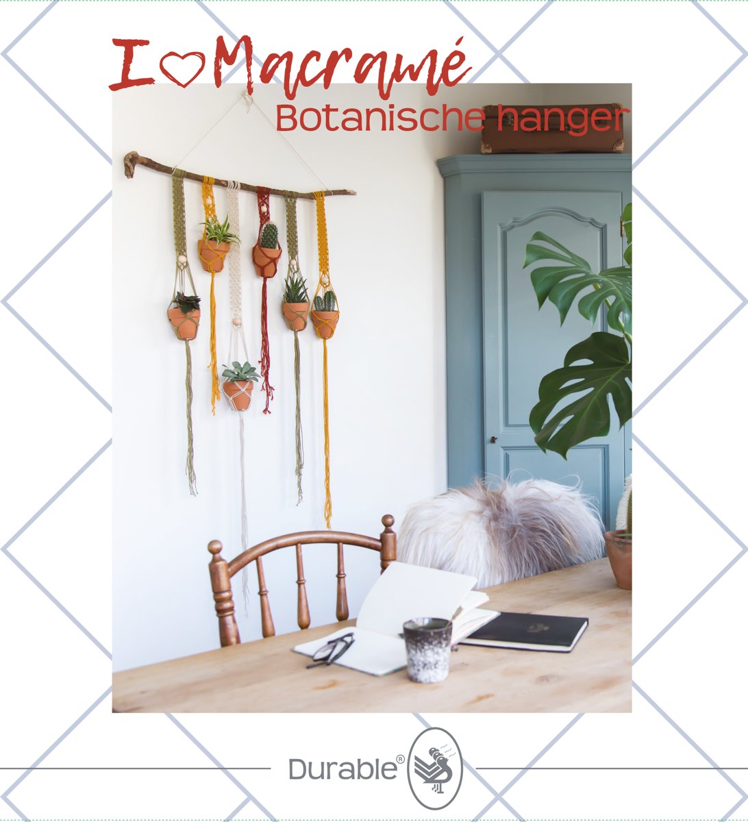 Durable Macrame pakket Botanischehanger