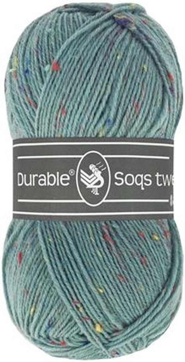 Durable Soqs Tweed 50 gram nr 2134 Vintage Green