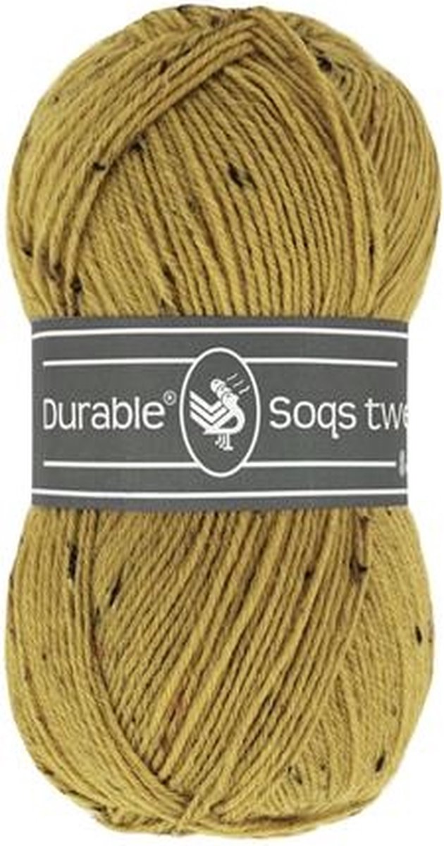 Durable Soqs Tweed 50 gram nr 2145 Golden Olive