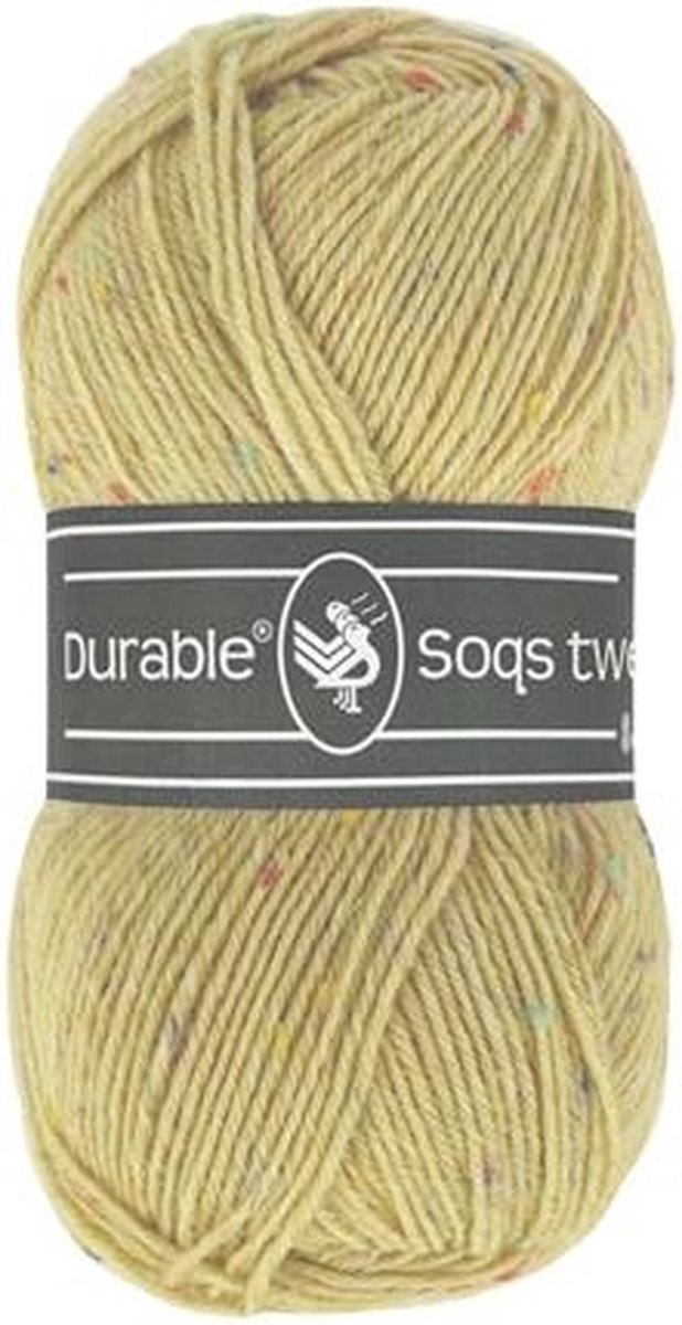 Durable Soqs Tweed 50 gram nr 409 Bleached Sand