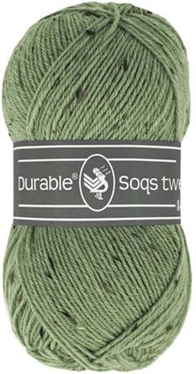 Durable Soqs Tweed 50 gram nr 424 Saxon Green