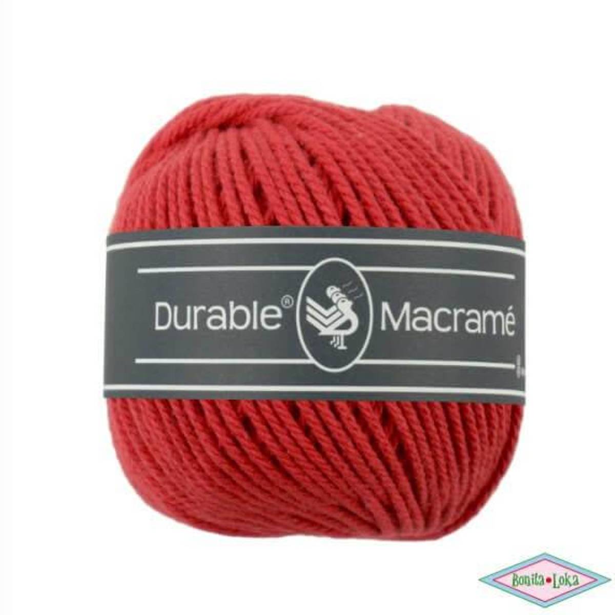 Durable macramé 316 red