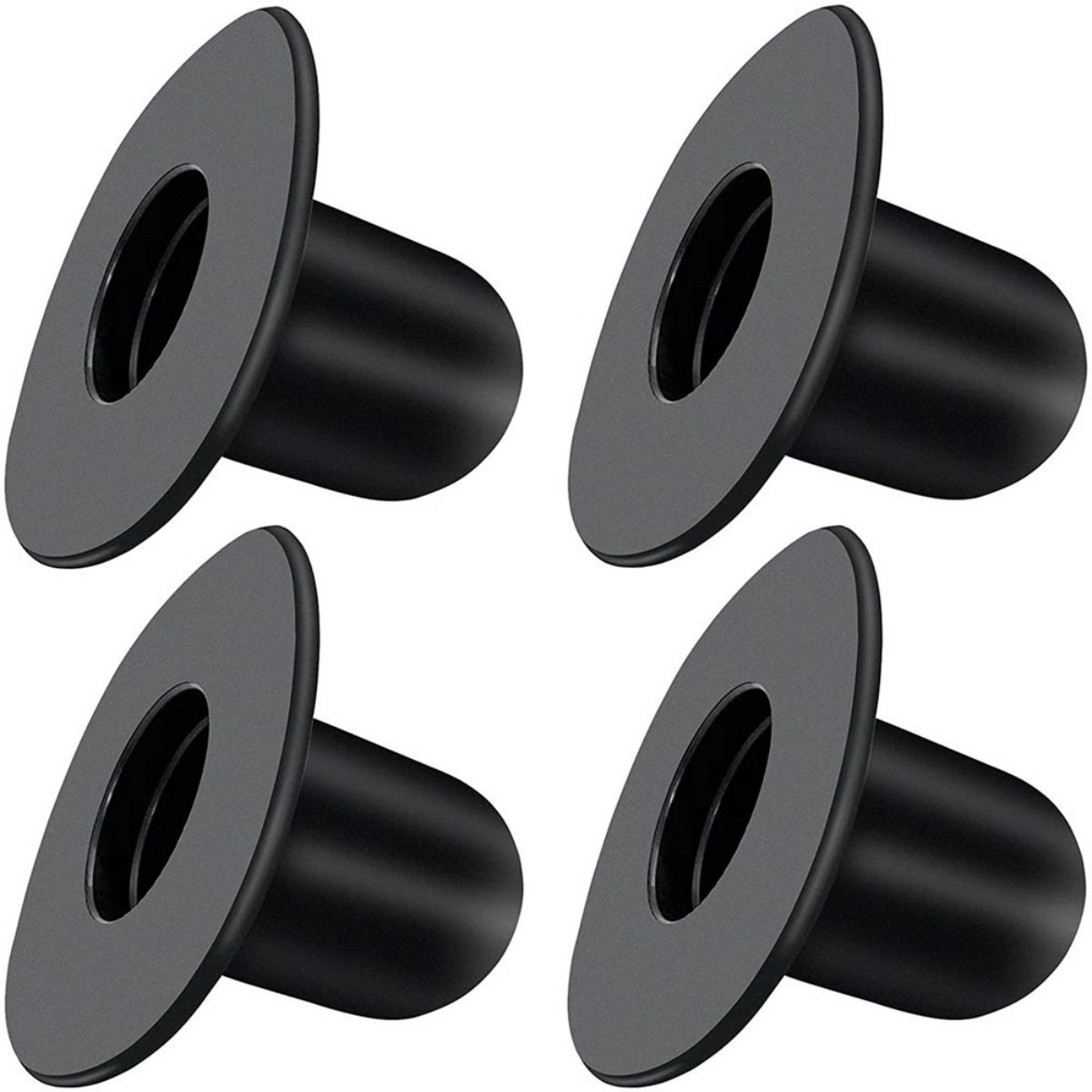   Zwembadplug - Zwembadafdichtplug - Filterpomp - Zwembadafdekking - Afvoerplug - Zeefgatplug - Zwembadfilterafdichtplug - Geschikt voor Intex/Bestway zwembaden - Zwart - 4 stuks