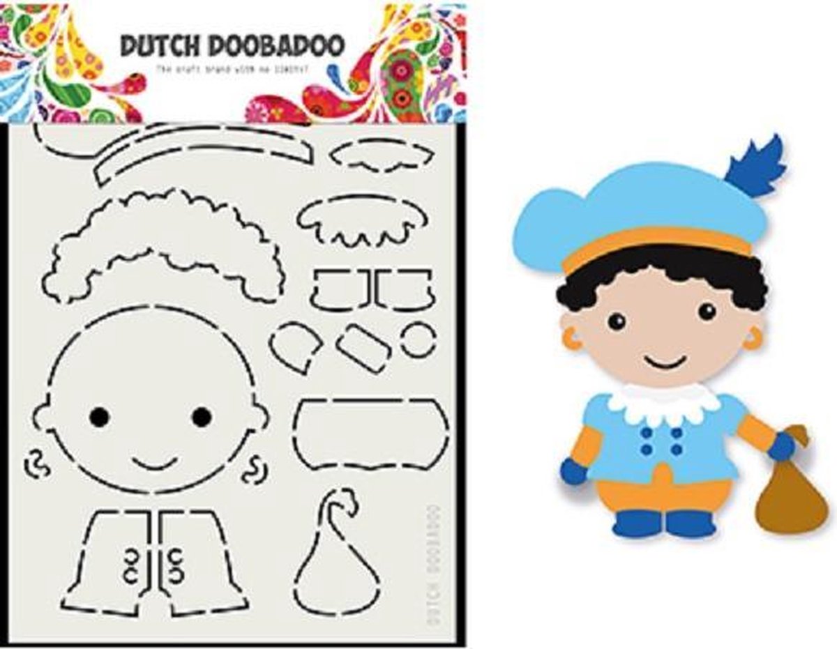 Dutch Doobadoo Card Art Build Up Piet A5 470.713.826 (10-20)