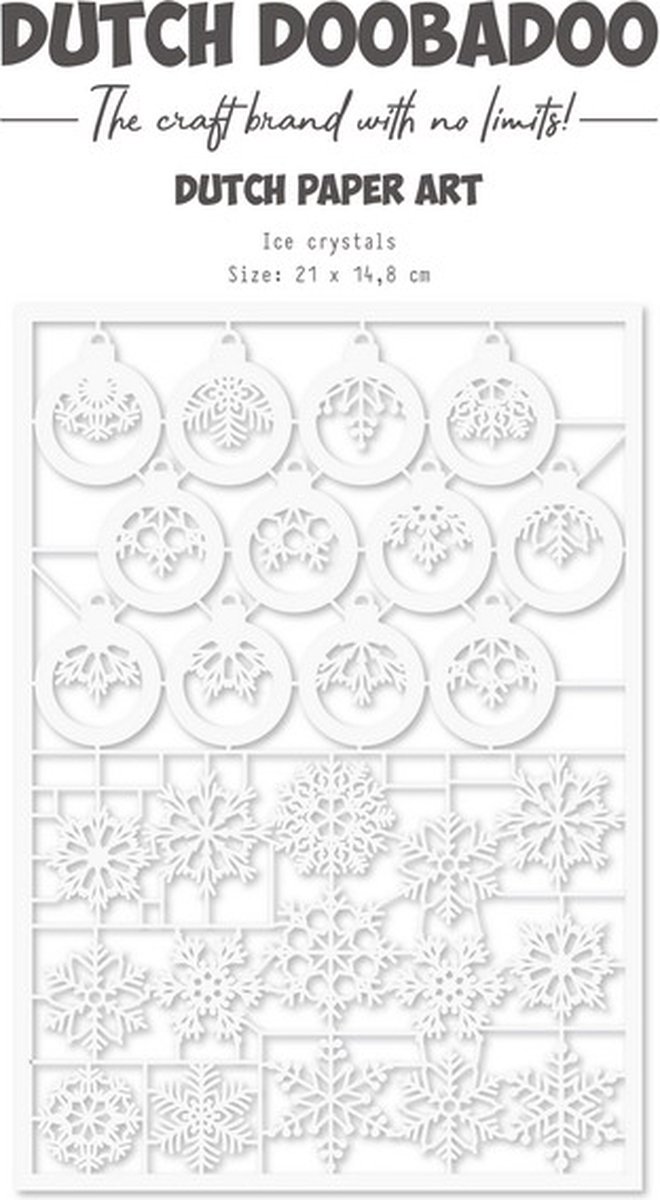 Dutch Doobadoo Dutch Paper Art kerstballen A5 472.948.054