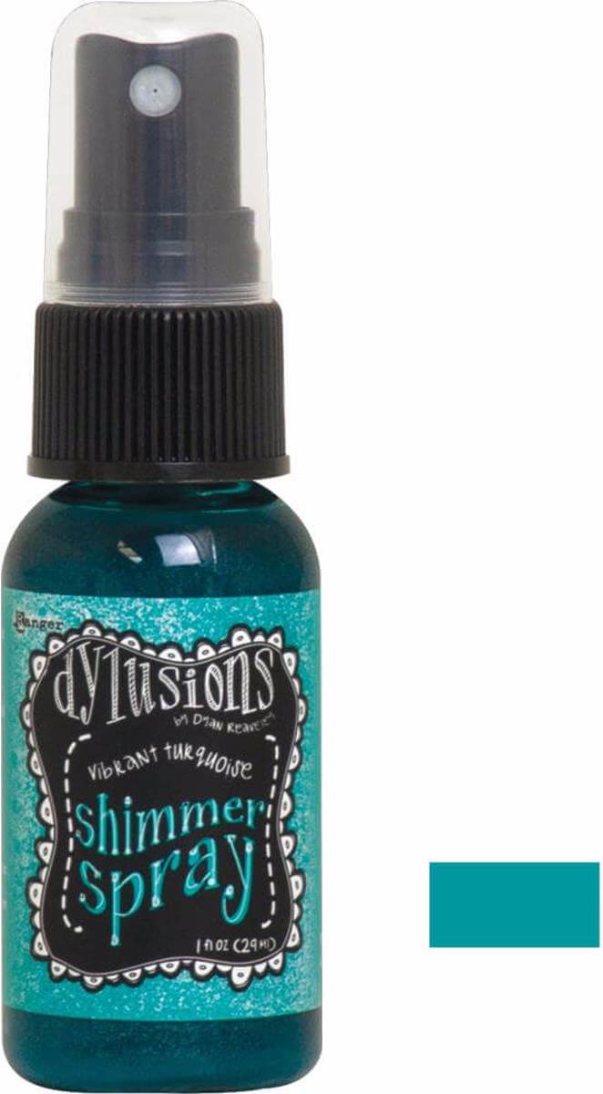 Dylusions - Shimmer Spray - Vibrant Turquoise - 29ml