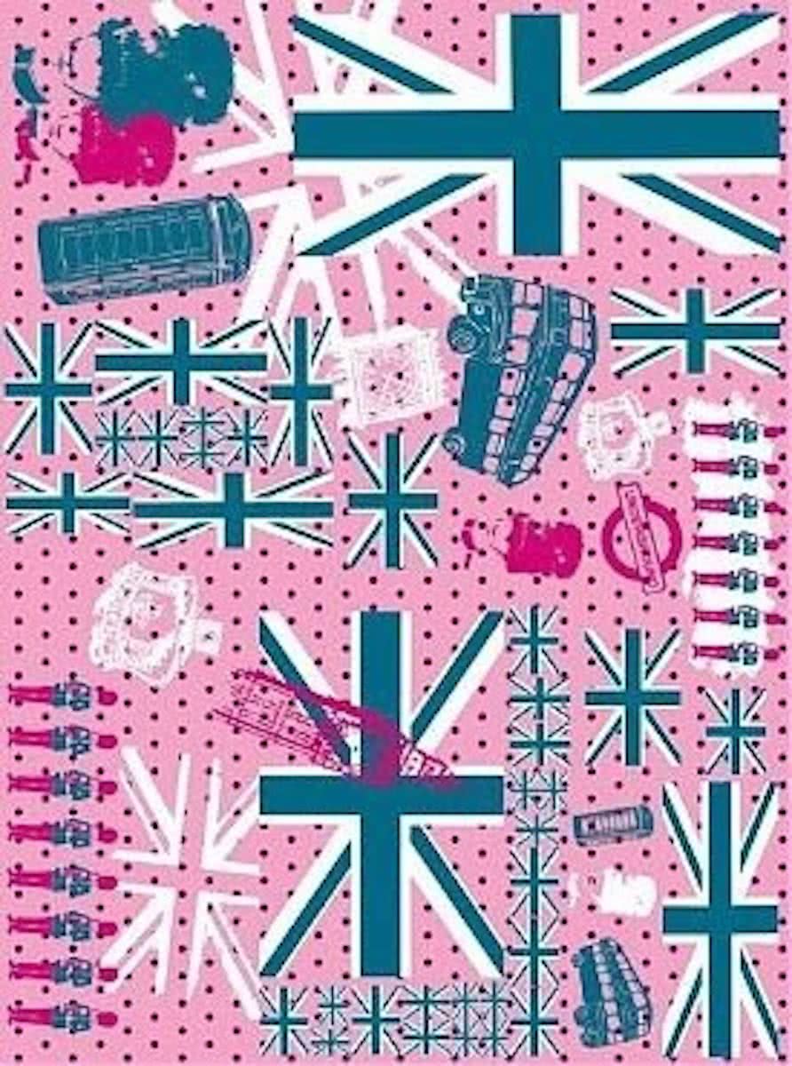 D�copatch papier English pink nummer 580