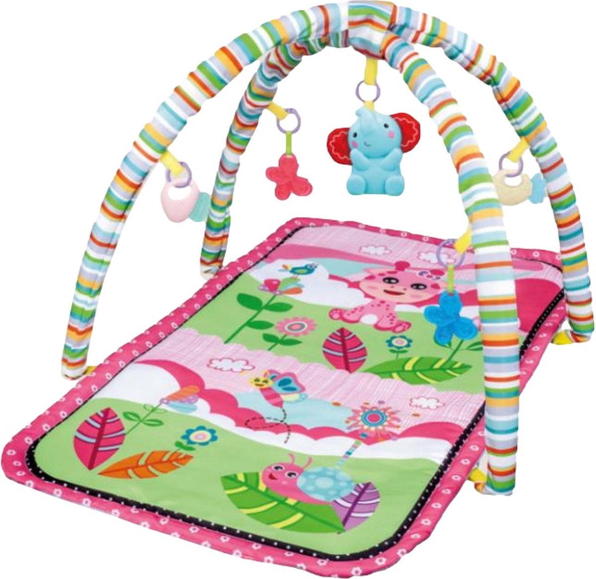 Eco Toys Animals Roze Speelkleed met Muziek CH93143