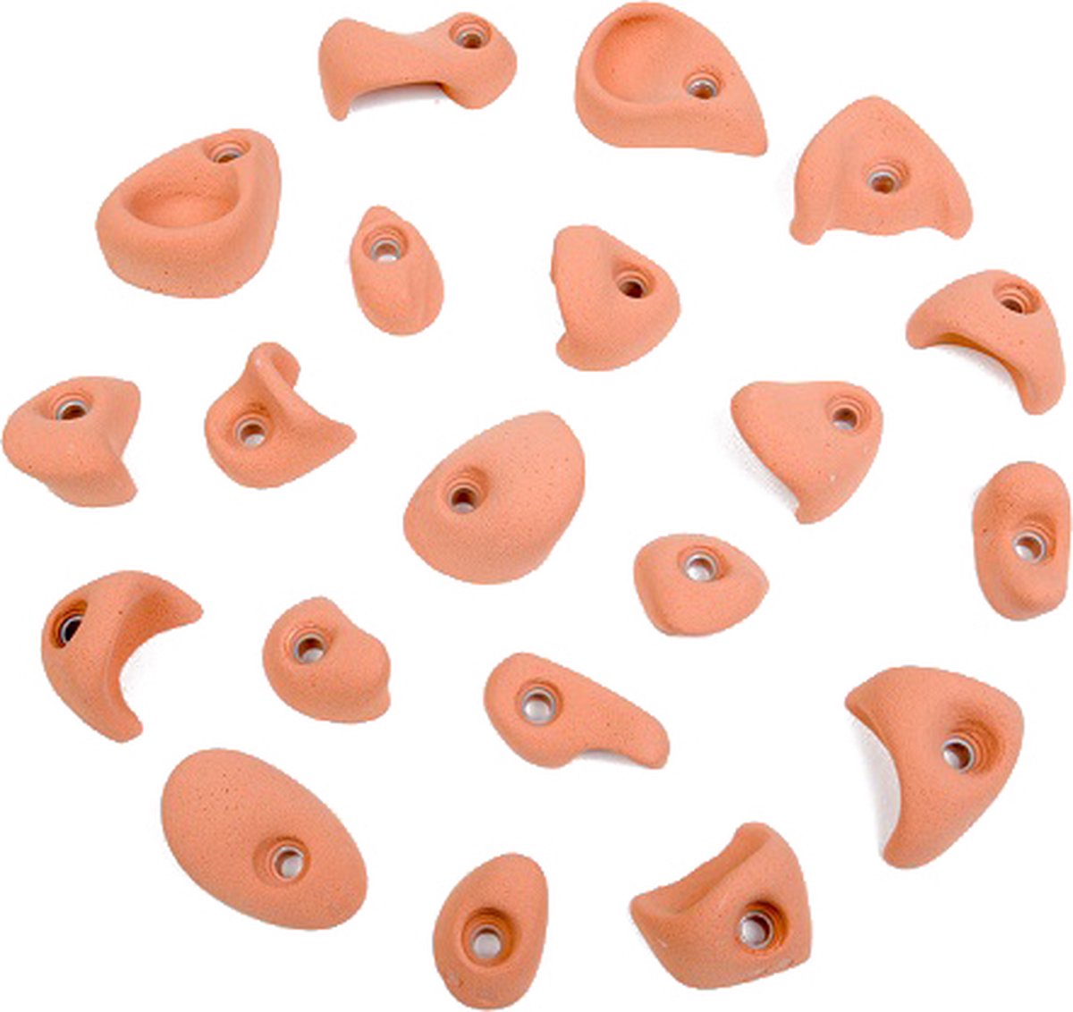 klimgrepen serie to-ma-toes – maat m – set van 20 – Blauw