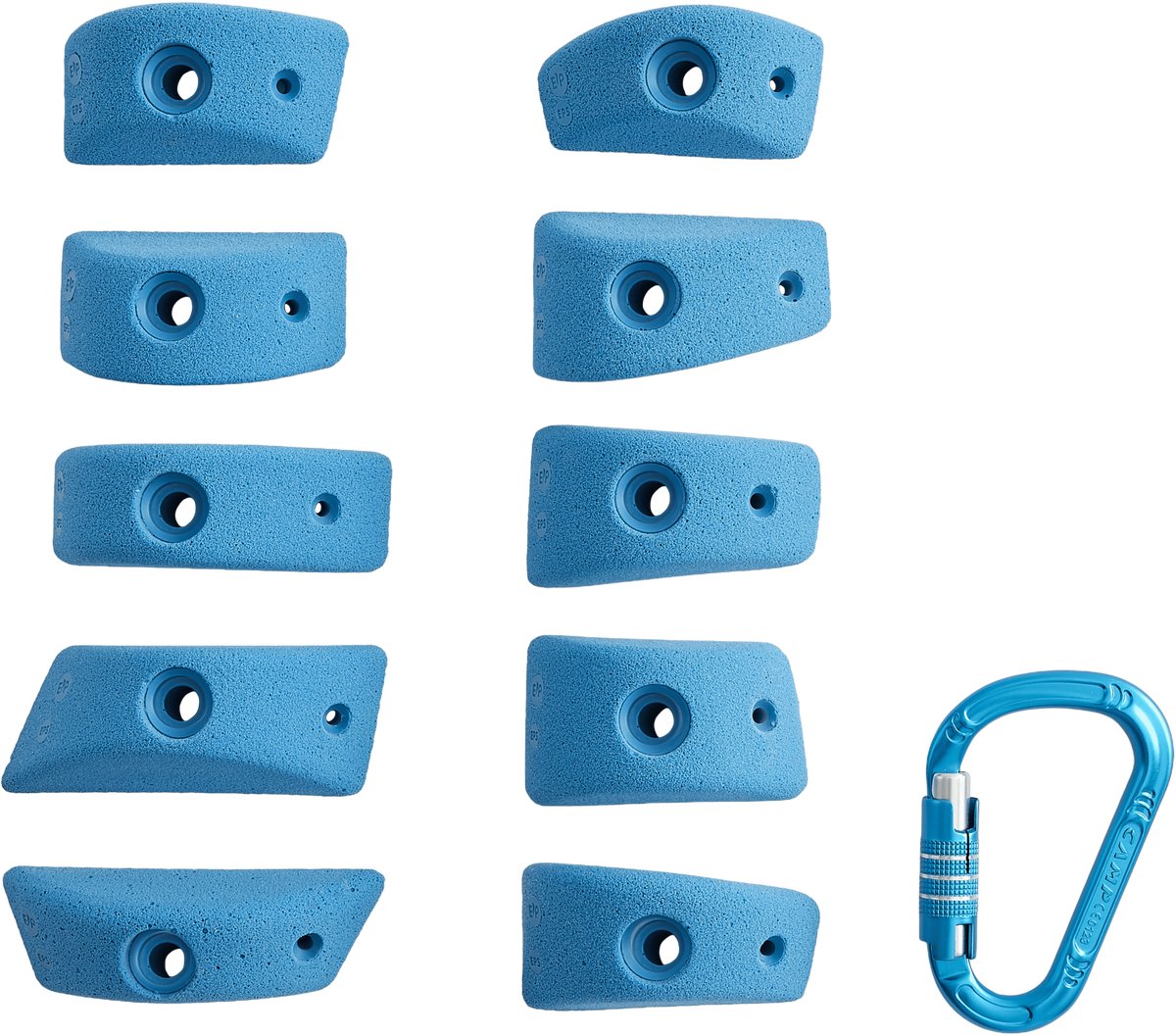 klimgrepen serie to-my-toes – maat m – set van 10 – Diverse kleuren