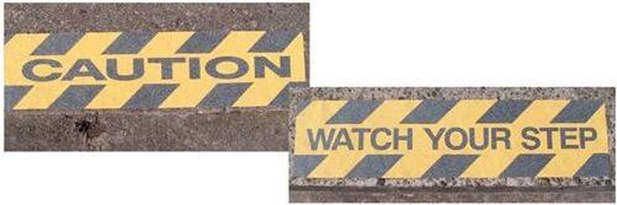 Anti slip sticker Watch your step 610 x 150 mm