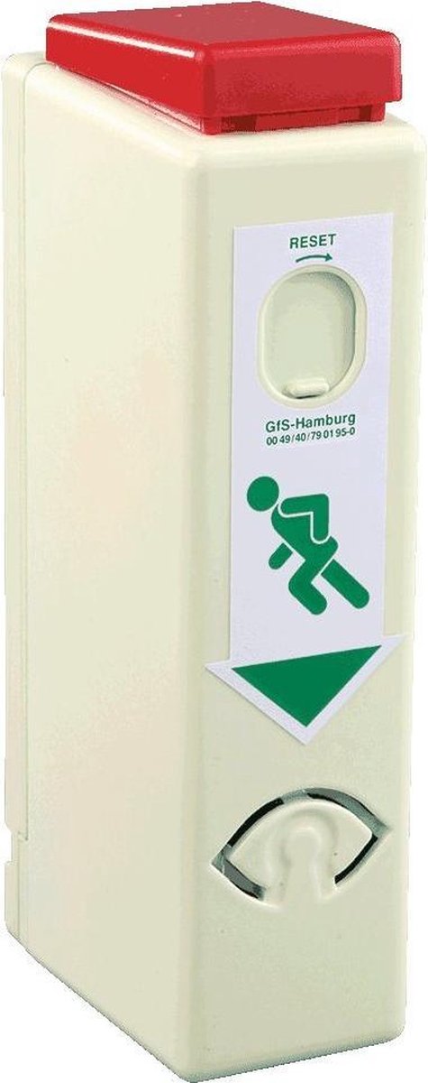 GfS Exit Control, met vooralarm, EN 179 aluminium – PermaLight® plus