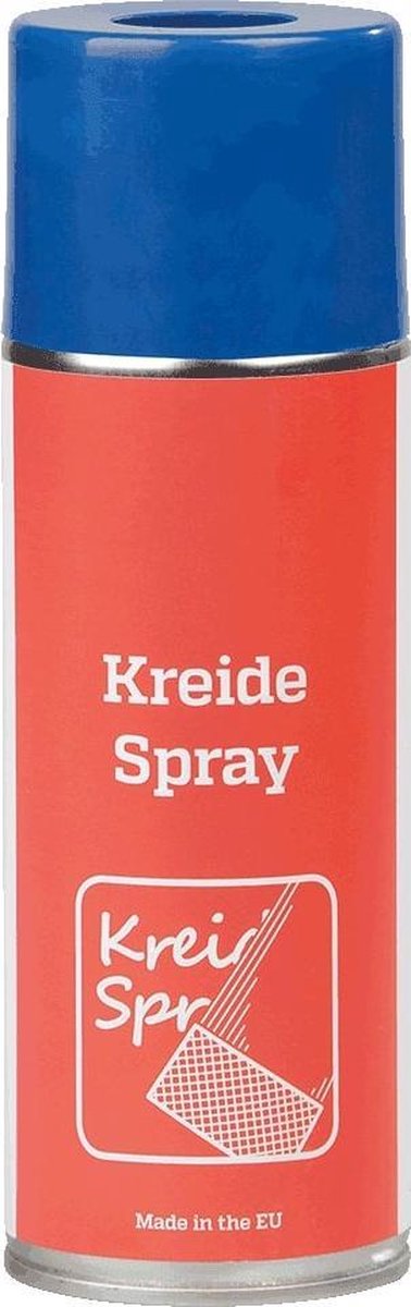 Krijtspray, 400 ml, diverse kleuren Blauw