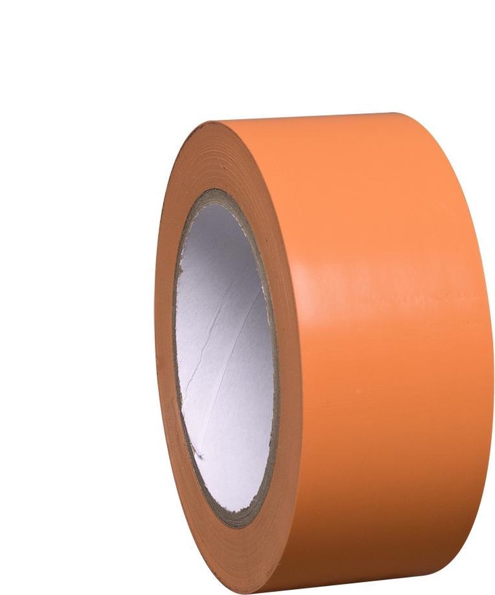 Proline vloermarkering tape oranje 50 mm, 33 meter