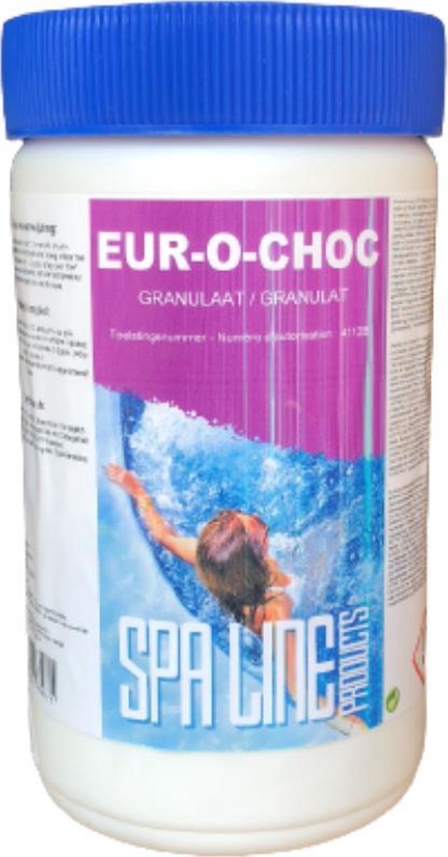 SPA CHLOORGRANULAAT 1KG - chloor chock / snelwerkend chloor / Chloor poeder