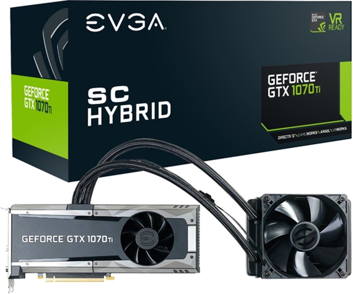 EVGA 08G-P4-5678-KR videokaart GeForce GTX 1070 8 GB GDDR5