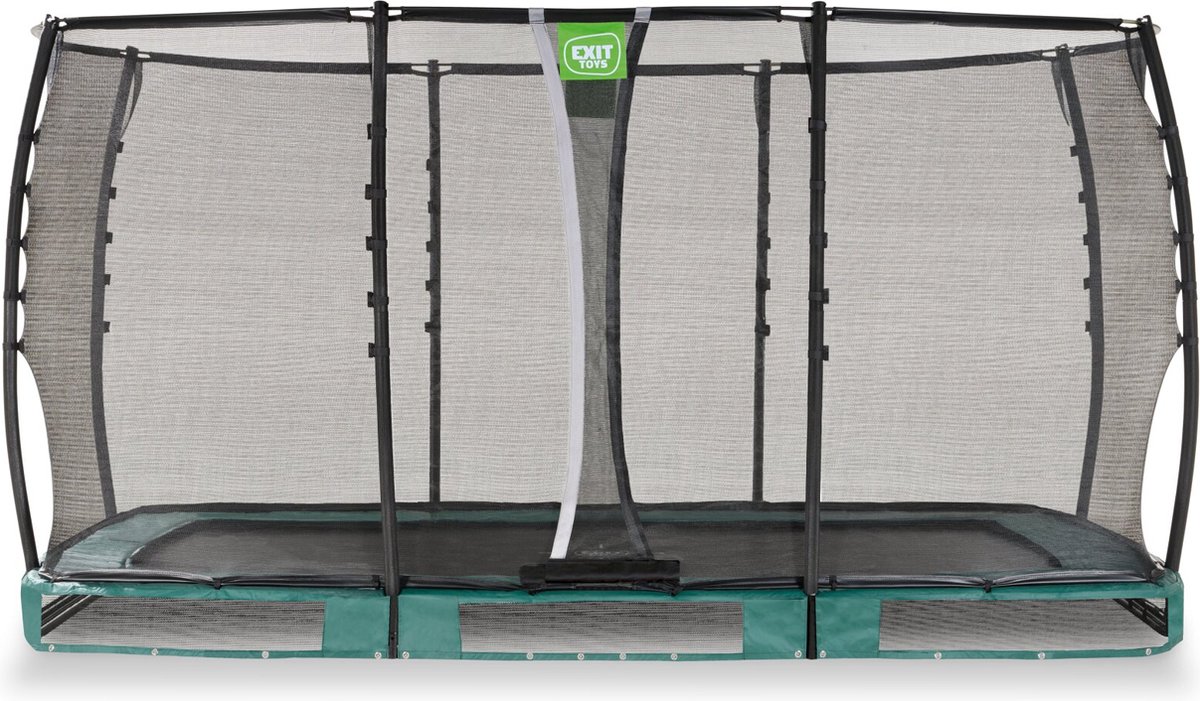 EXIT Allure Premium inground trampoline 214x366cm - groen