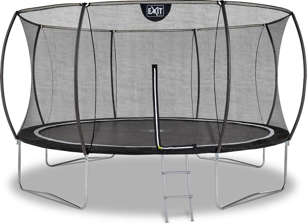 EXIT Black Edition trampoline ø366cm - zwart