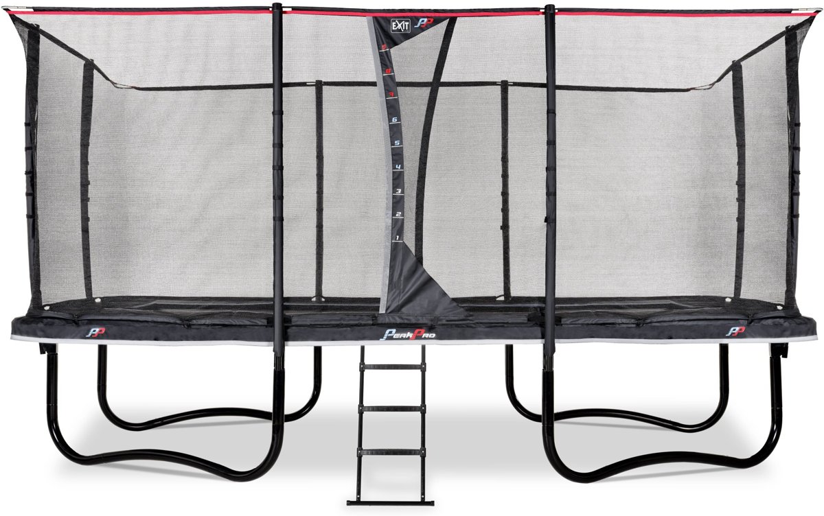 EXIT PeakPro trampoline 305x519cm - zwart