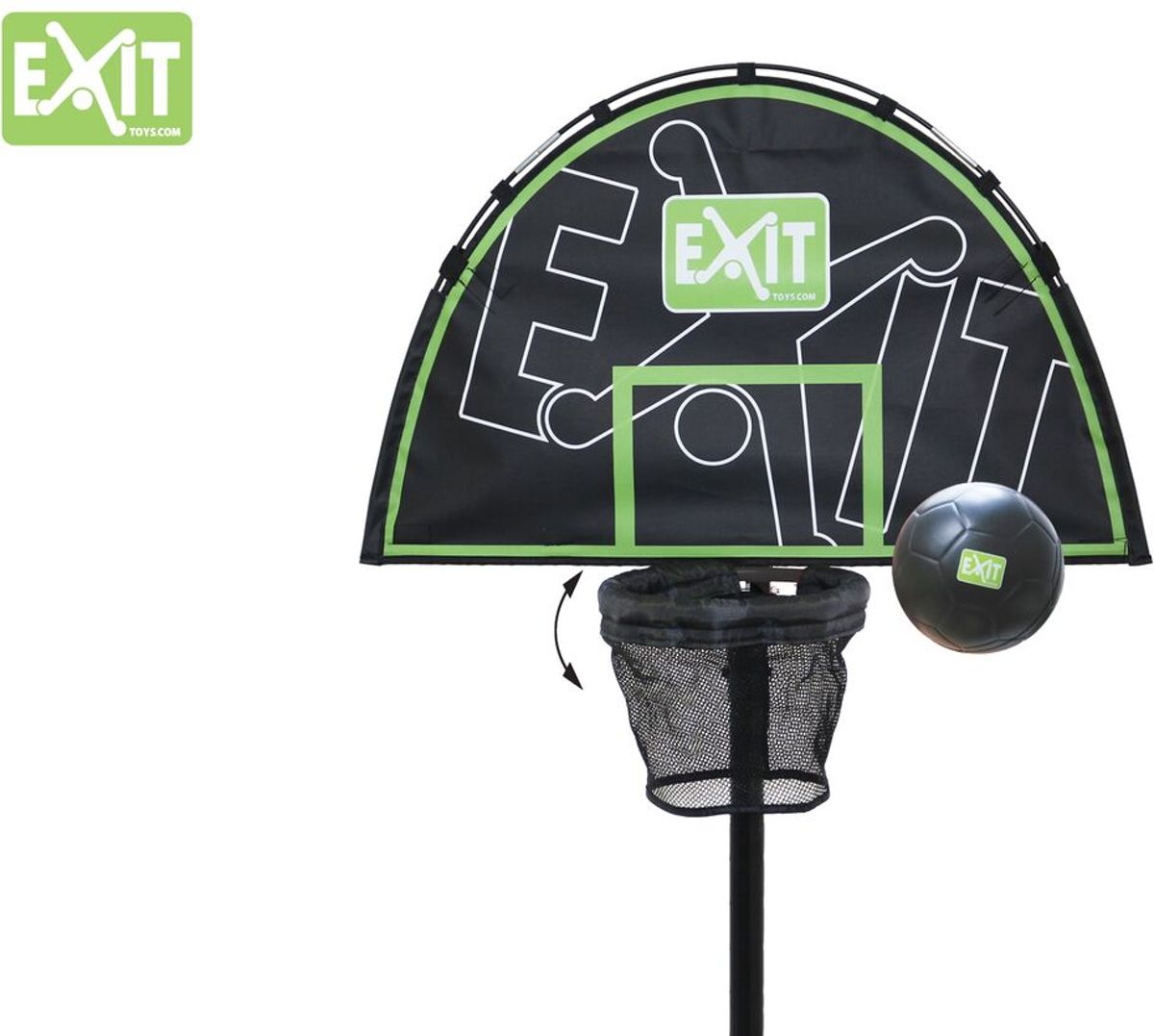 EXIT Trampolinebasket + Mini Foambal