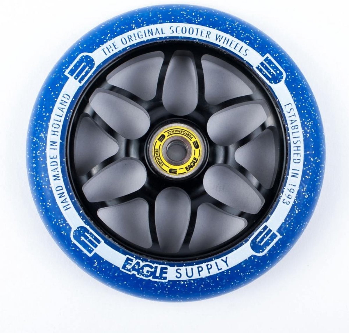   wheel 120mm Black blue