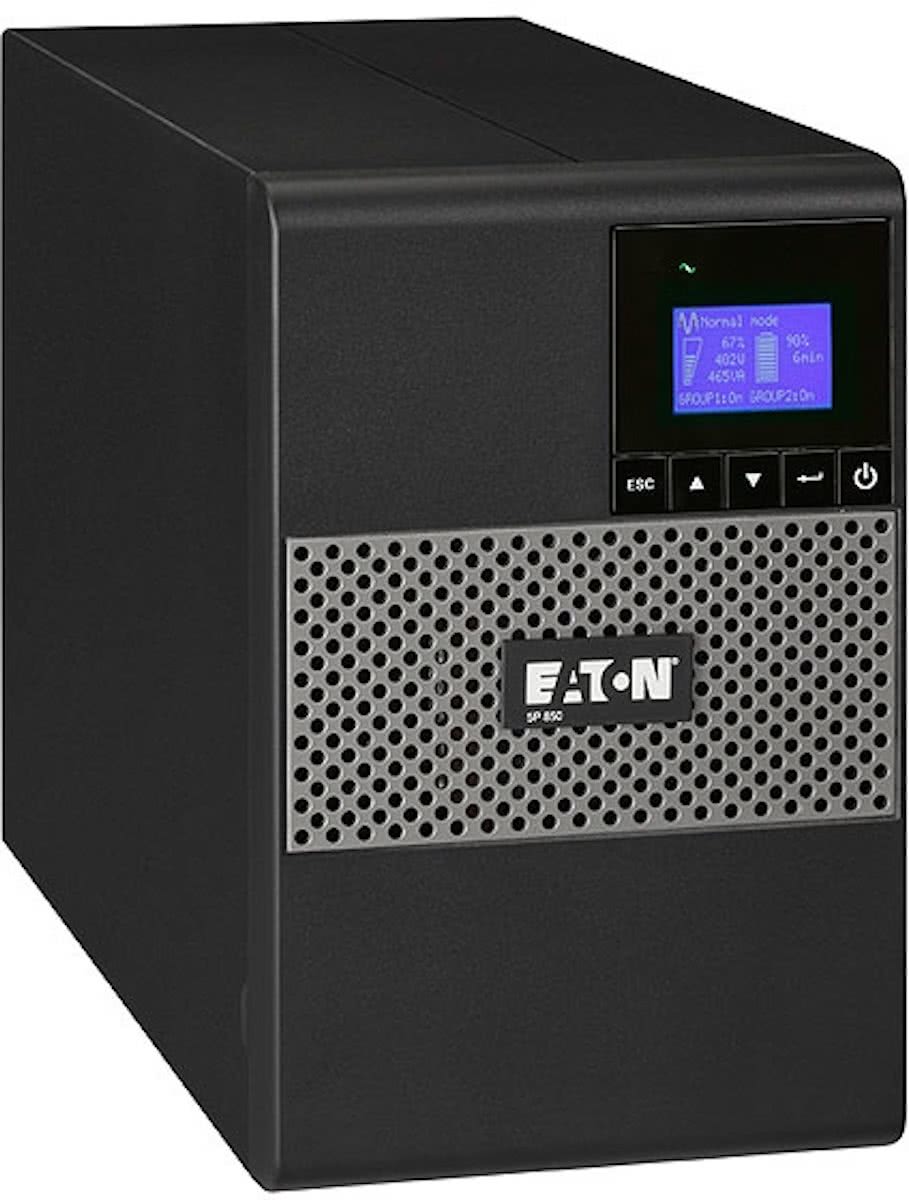 Eaton 5P 650i 650VA 4AC outlet(s) Toren Zwart UPS