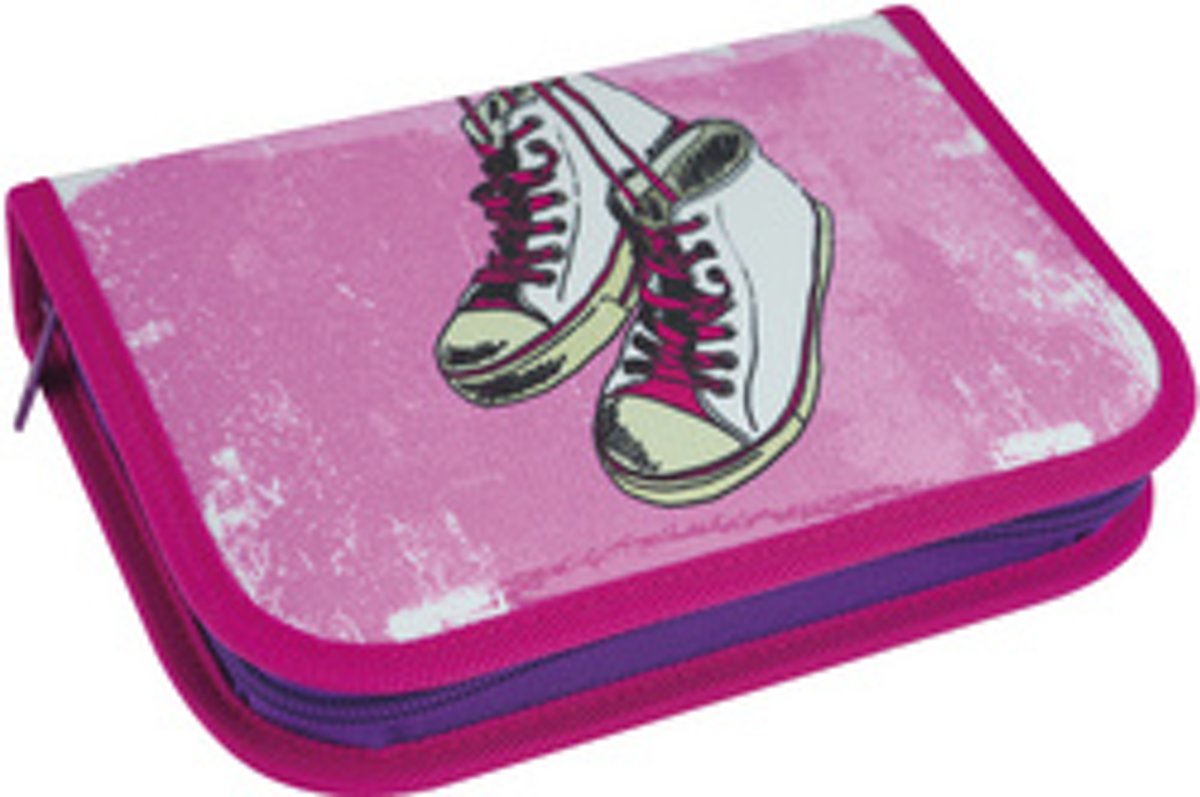 Etui - Roze - Schoenen - Gevuld