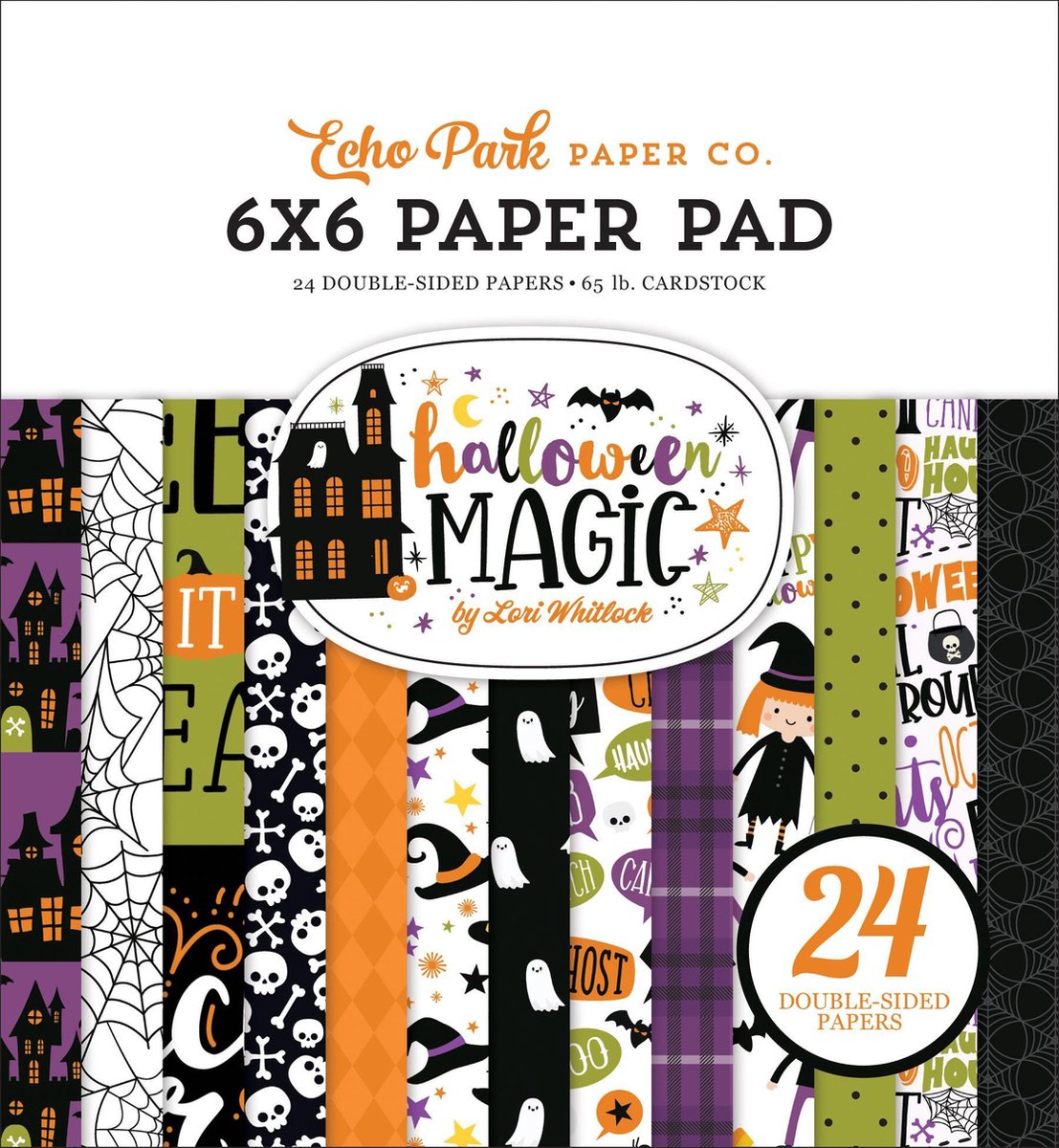 Echo Park Halloween Magic 6x6 Inch Paper Pad (HMA249023)