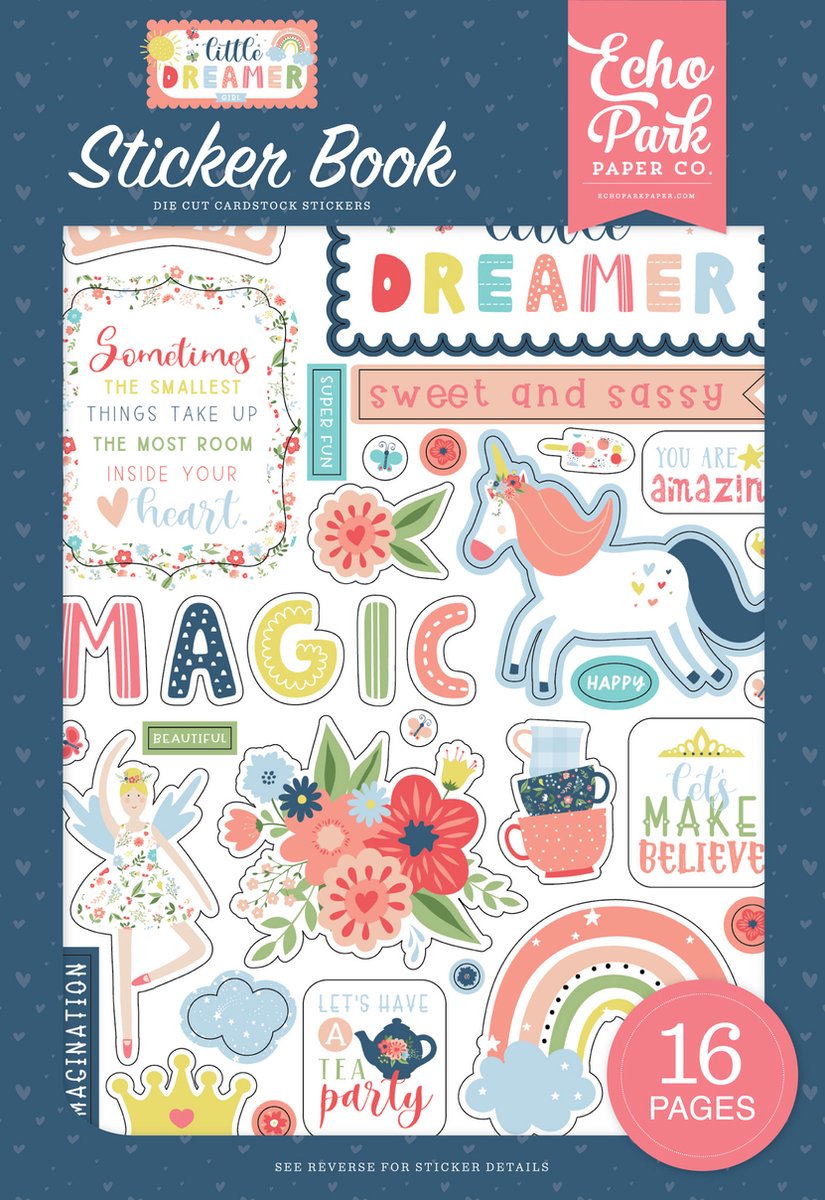   Little Dreamer Girl Sticker Book (LD237029)