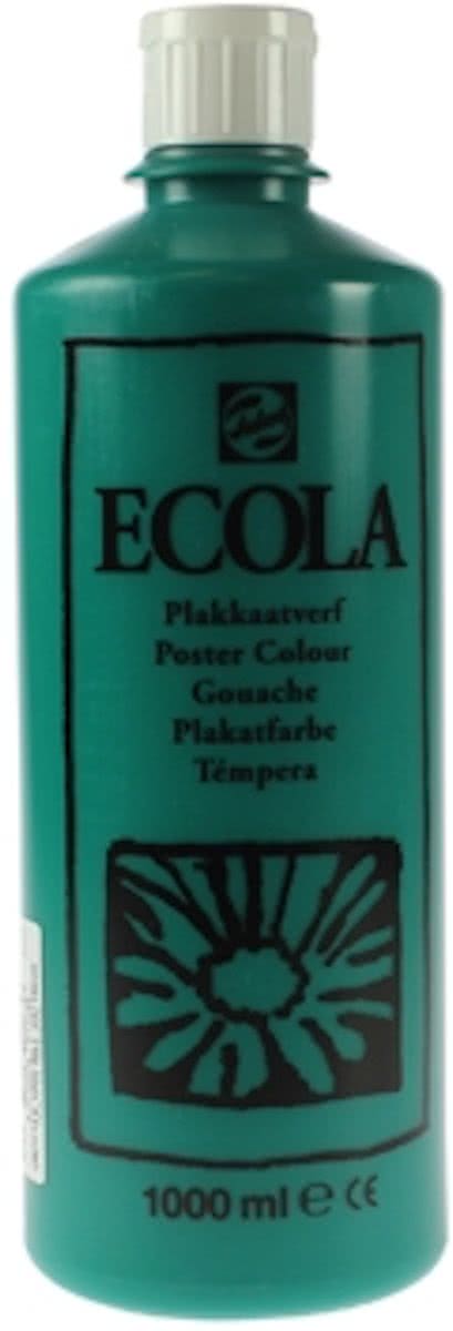 Plakkaatverf   flacon van 1.000 ml, donkergroen