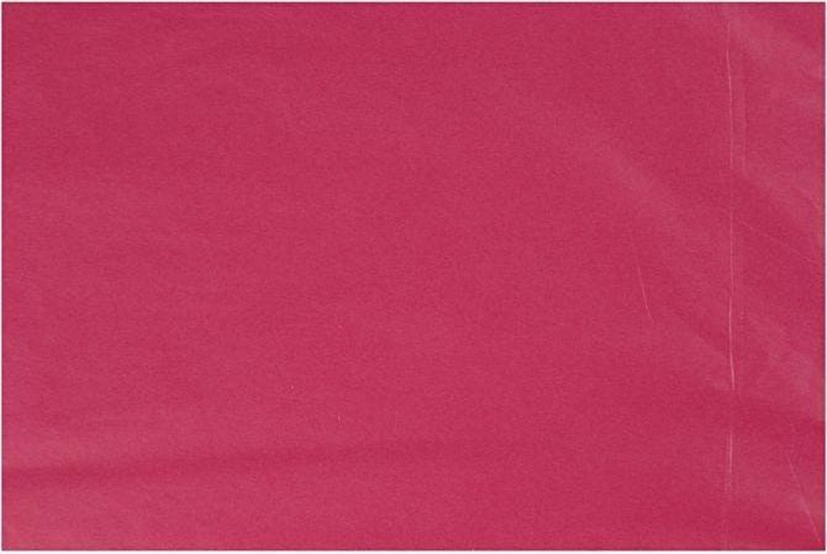 Tissuepapier. roze. 50x70 cm. 14 gr. 25 vel/ 1 doos